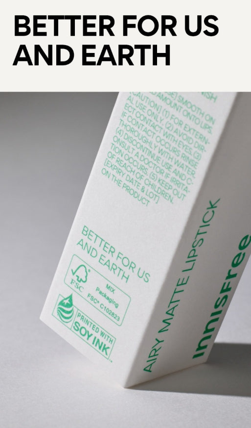 innisfree Airy Matte Lipstick 3.5g, 8 Colors from Korea