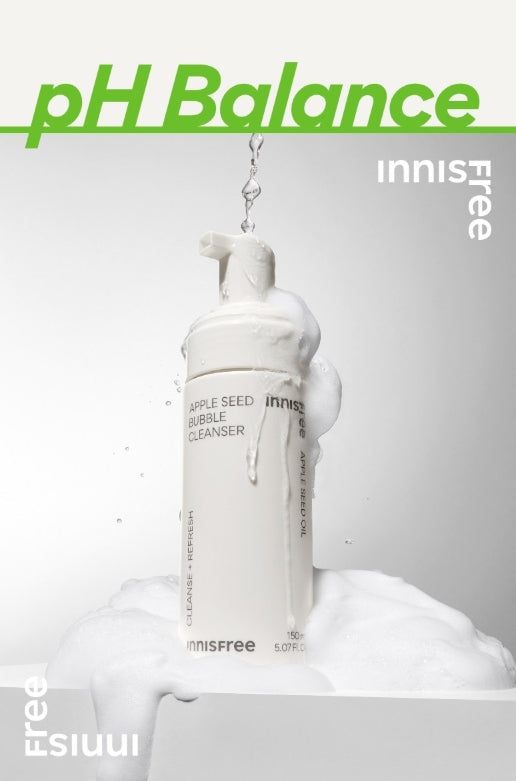 3 x innisfree Apple Seed Bubble Cleanser 150ml from Korea