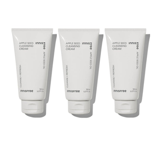 3 x innisfree Apple Seed Cleansing Cream 150ml from Korea by innisfree