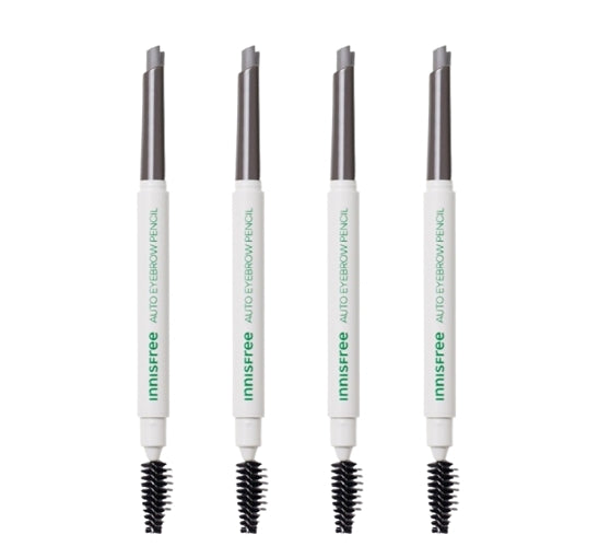 4 x innisfree Auto Eyebrow Pencil 0.3g, 7 Colours from Korea