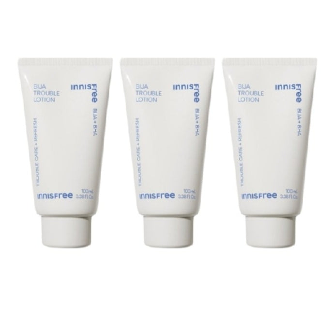 3 x innisfree Bija BHA Trouble Lotion 100ml from Korea by innisfree