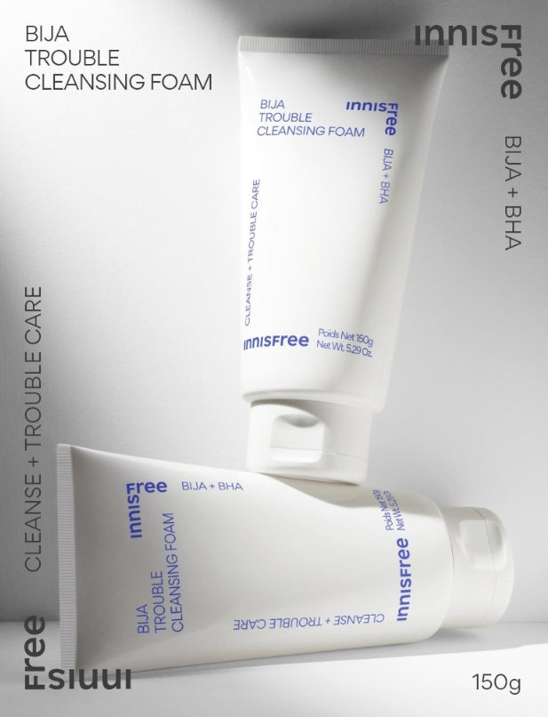 innisfree Bija Trouble Cleansing Foam 150g from Korea