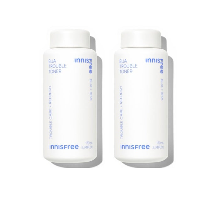2 x innisfree Bija Trouble Toner 170ml from Korea by innisfree