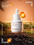 2 x innisfree Black Tea Youth Enhancing Ampoule 50ml from Korea