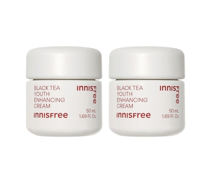 2 x innisfree Black Tea Youth Enhancing Cream 50ml from Korea by innisfree