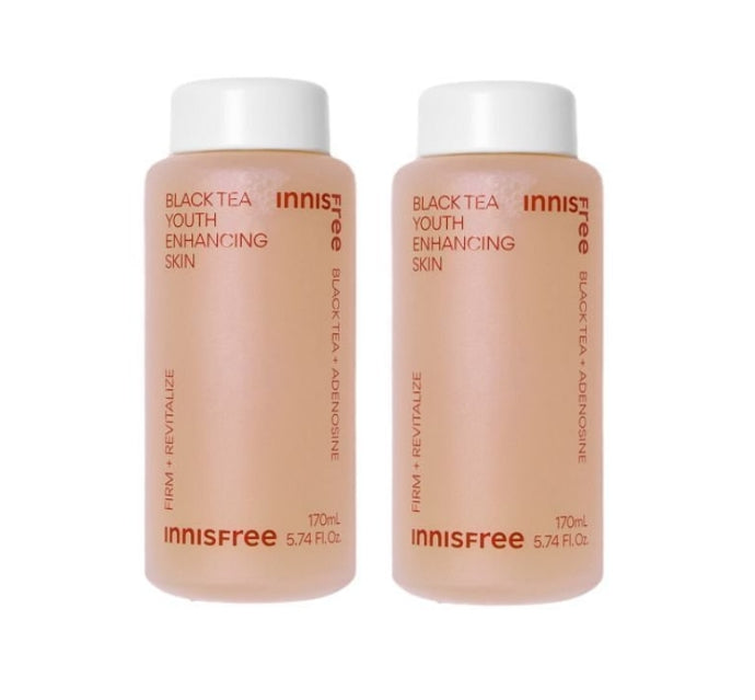 2 x innisfree Black Tea Youth Enhancing Skin 170ml from Korea by innisfree