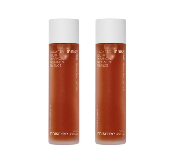 2 x innisfree Black Tea Youth Enhancing Treatment Essence 145ml from Korea by innisfree