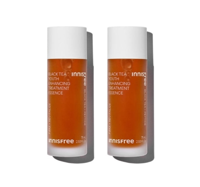 2 x innisfree Black Tea Youth Enhancing Treatment Essence 75ml from Korea by innisfree