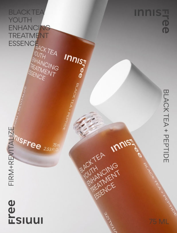 innisfree Black Tea Youth Enhancing Treatment Essence 75ml from Korea