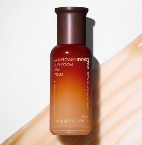 innisfree Cauliflower Mushroom Vital Serum 50ml from Korea by innisfree