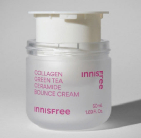 innisfree Collagen Green Tea Ceramide Bounce Cream 50ml from Korea by innisfree