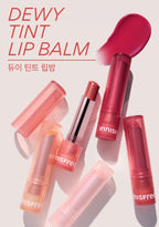 2 x innisfree Dewy Tint Lip Balm 3.2g, 5 Colors from Korea
