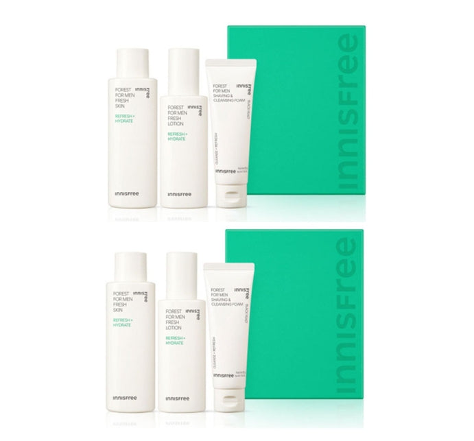 2 x innisfree Forest For Men Fresh Skincare Set (3 Items) from Korea by innisfree