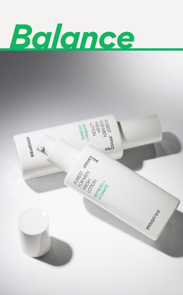 2 x [MEN] innisfree Forest for Men Fresh Lotion 140ml from Korea