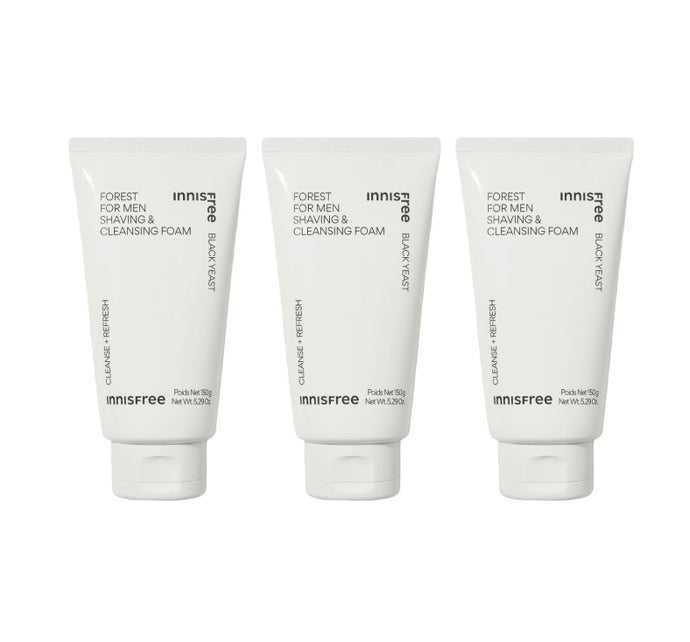 3 x innisfree Forest for Men Shaving&Cleansing Foam 150g from Korea by innisfree