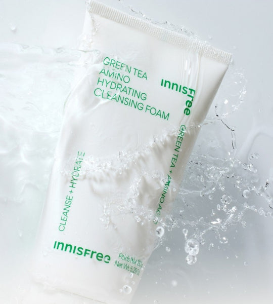 3 x innisfree Green Tea Amino Hydrating Cleansing Foam 150g aus Korea