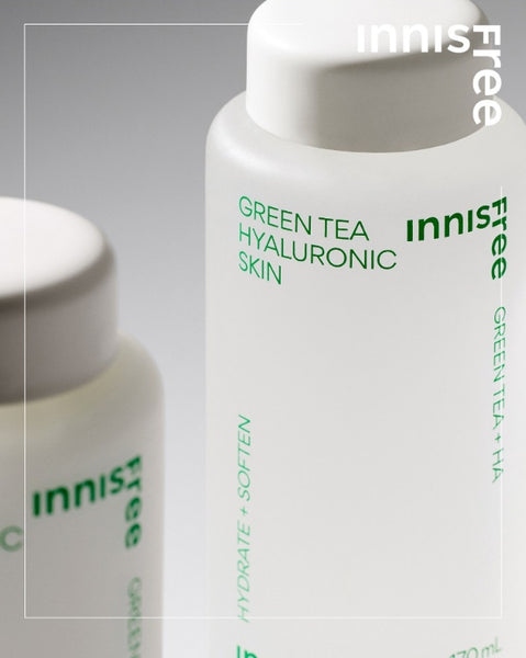 2 x innisfree Green Tea Hyaluronic Skin 170ml from Korea