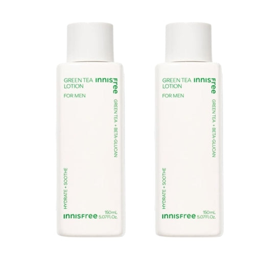 2 x [MEN] innisfree Green Tea Lotion for Men 150ml from Korea