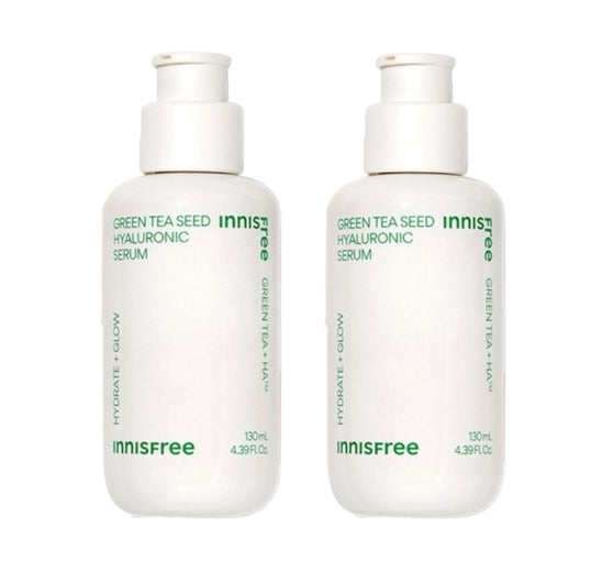 2 x innisfree Green Tea Seed Hyaluronic Serum 130ml from Korea