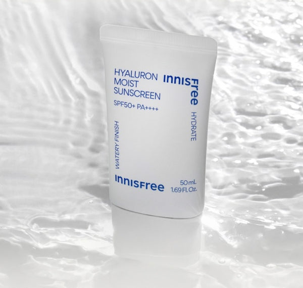 2 x innisfree Hyaluron Moist Sunscreen 50ml SPF50+ PA++++ from Korea
