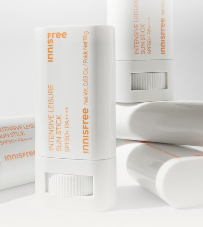 2 x innisfree Intensive Leisure Sun Stick 18g, SPF50+ PA++++ from Korea
