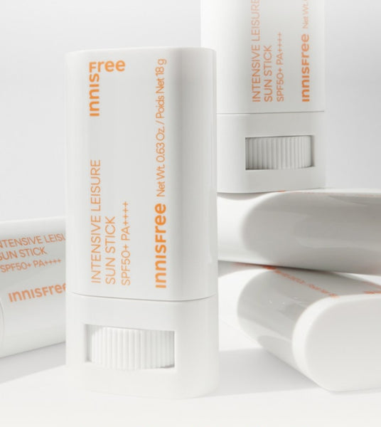 2 x innisfree Intensive Leisure Sun Stick 18g, SPF50+ PA++++ aus Korea