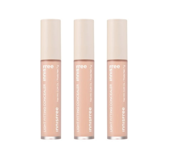 3 x innisfree Light Fitting Concealer Dark Circle Cover 7g, 2 Colors from Korea by innisfree