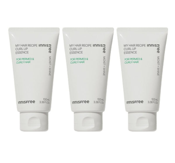 3 x innisfree My Hair Recipe Curl Up Essence 100ml from Korea by innisfree