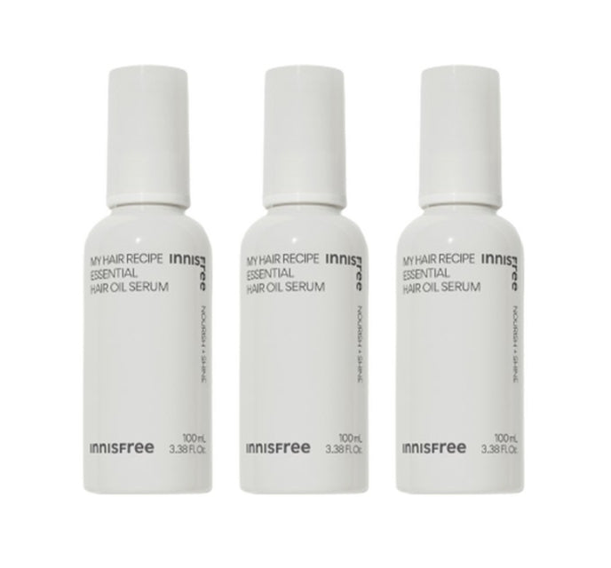 3 x innisfree My Hair Recipe Essential Oil Serum 100ml from Korea by innisfree