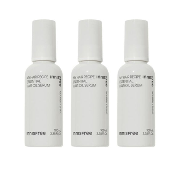 3 x innisfree My Hair Recipe Essential Oil Serum 100ml from Korea by innisfree