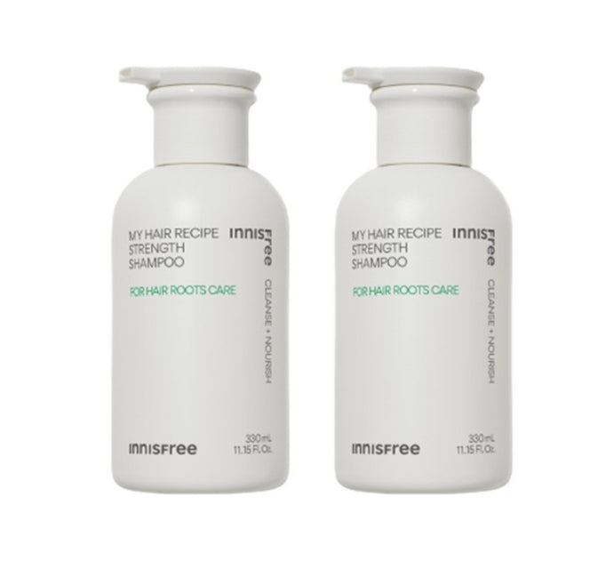 2 x innisfree My Hair Recipe Strength Shampoo 330ml from Korea by innisfree