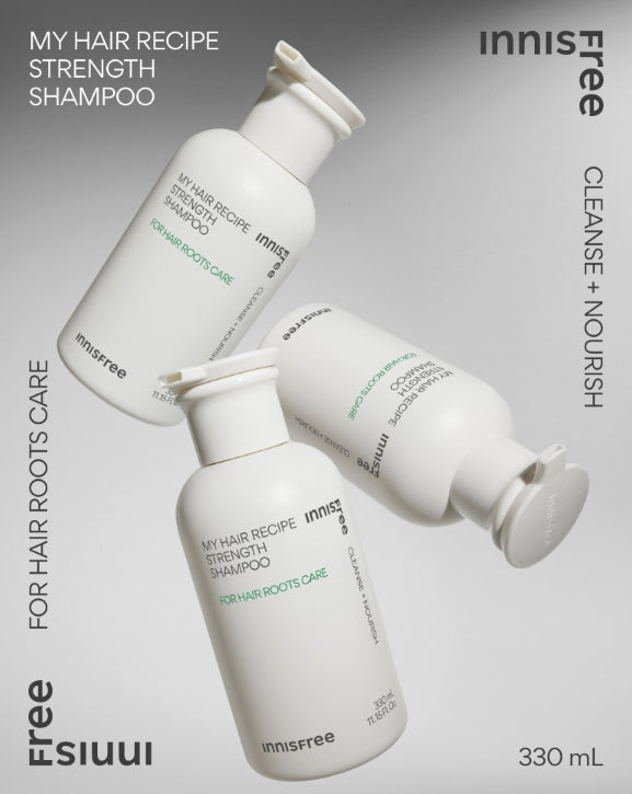 innisfree My Hair Recipe Strength Shampoo 330ml from Korea
