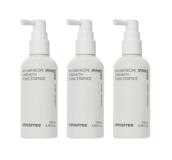 3 x innisfree My Hair Recipe Strength Tonic Essence 100ml from Korea by innisfree