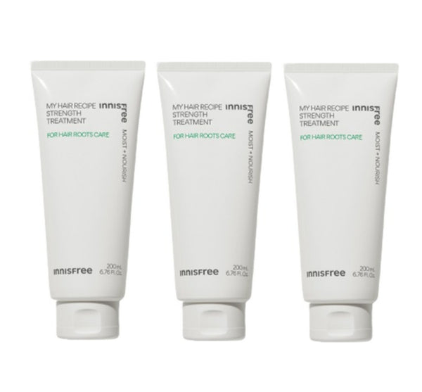 3 x innisfree My Hair Strength Treatment 200ml from Korea by innisfree