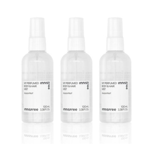 3 x innisfree My Perfumed Body & Hair Mist 100ml from Korea by innisfree
