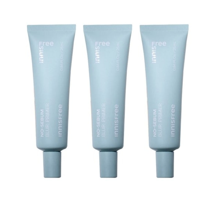 3 x innisfree No-Sebum Blur Primer 25ml from Korea by innisfree
