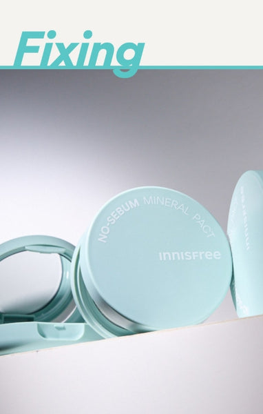 2 x innisfree No-Sebum Mineral Pact 8.5g from Korea