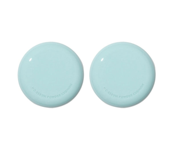 2 x innisfree No-Sebum Powder Cushion 14g, SPF35 PA++ from Korea by innisfree