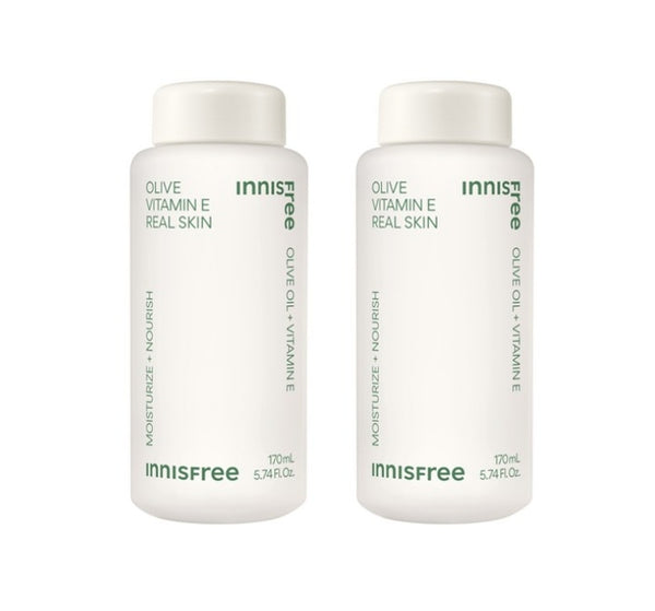 2 x innisfree Olive Vitalmin E Real Skin 170ml from Korea by innisfree