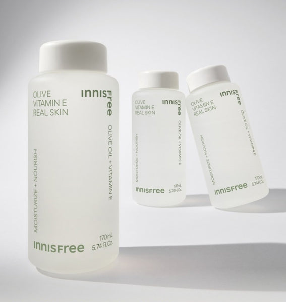 innisfree Olive Vitalmin E Real Skin 170ml from Korea