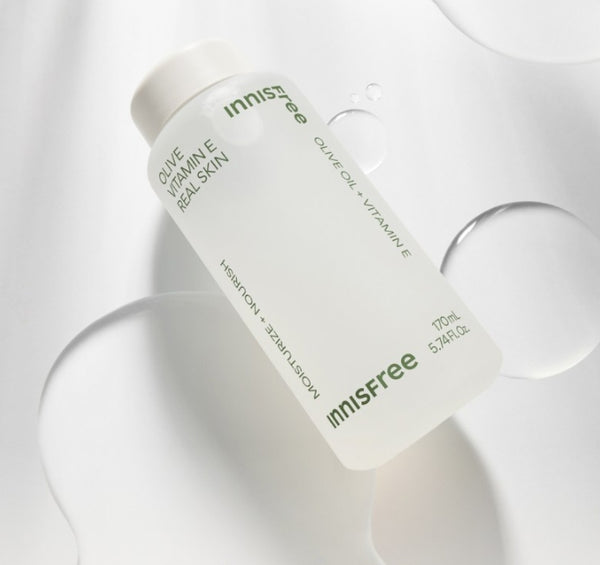 innisfree Olive Vitalmin E Real Skin 170ml from Korea