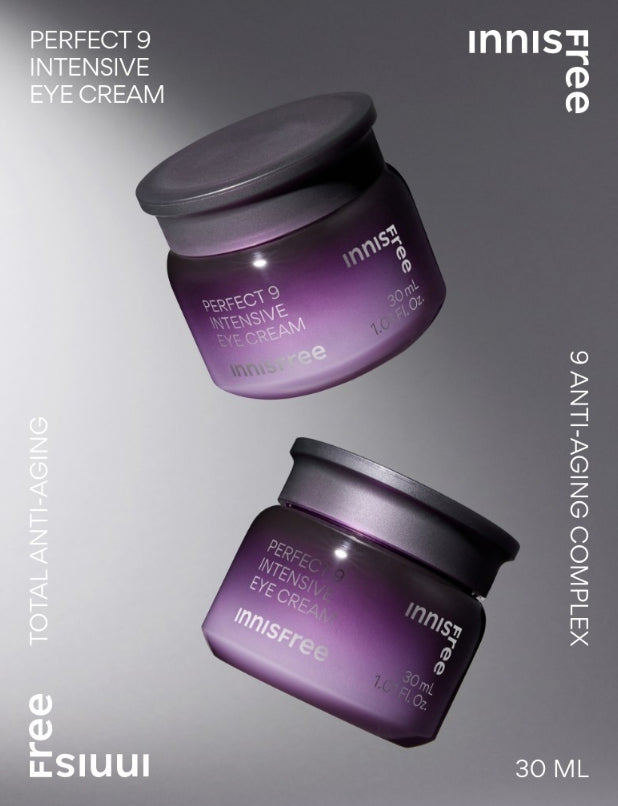 2 x innisfree Perfect 9 Intensive Eye Cream EX 30ml aus Korea