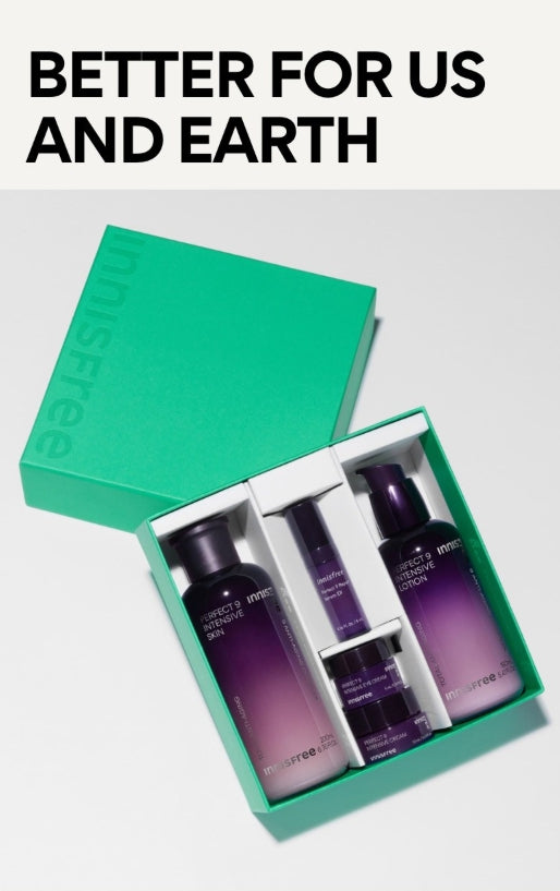 innisfree Perfect 9 Intensive Skincare Set (5 Items) from Korea