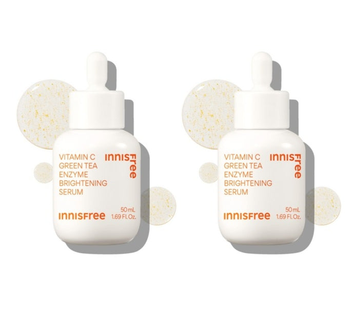 2 x innisfree Vitamin C Green Tea Enzyme Brightening Serum 50ml from Korea by innisfree
