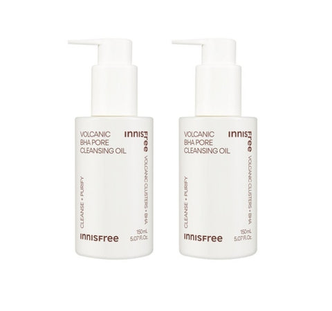 2 x innisfree Volcanic BHA Pore Cleansing Oil 150ml from Korea by innisfree