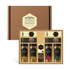 Kerasys Royal Propolis Limited Edition Set — open gift box with Royal Propolis shampoos, Shower Mate bars and 2080 Propolitus toothpaste