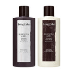 Longtake Black Tea & Fig Hair & Body Shower Gift Set with Shampoo 300ml and Body Wash 300ml