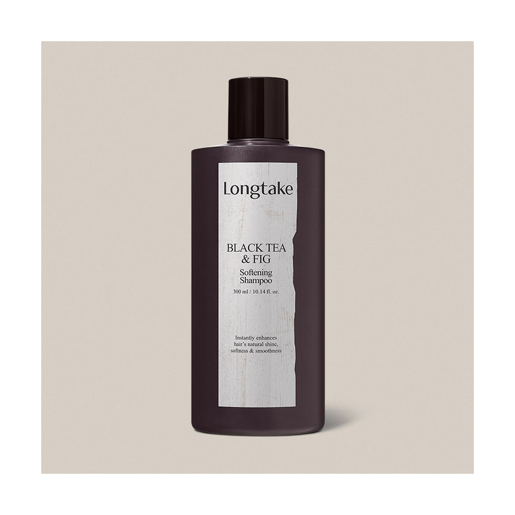 Longtake Black Tea & Fig Hair & Body Shower Gift Set with Shampoo 300ml and Body Wash 300ml