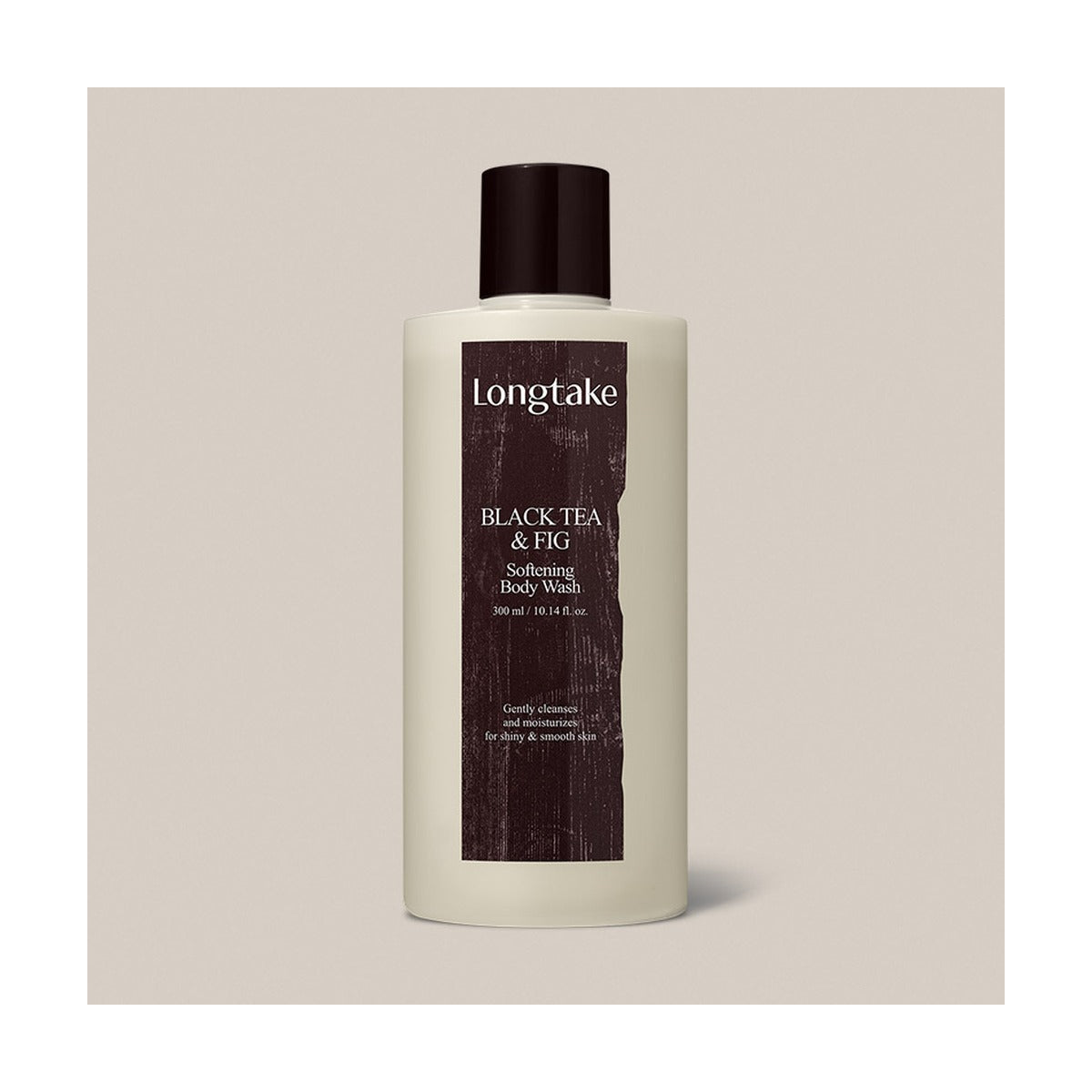 Longtake Black Tea & Fig Softening Body Gift Set with Body Wash 300ml and Body Lotion 200ml