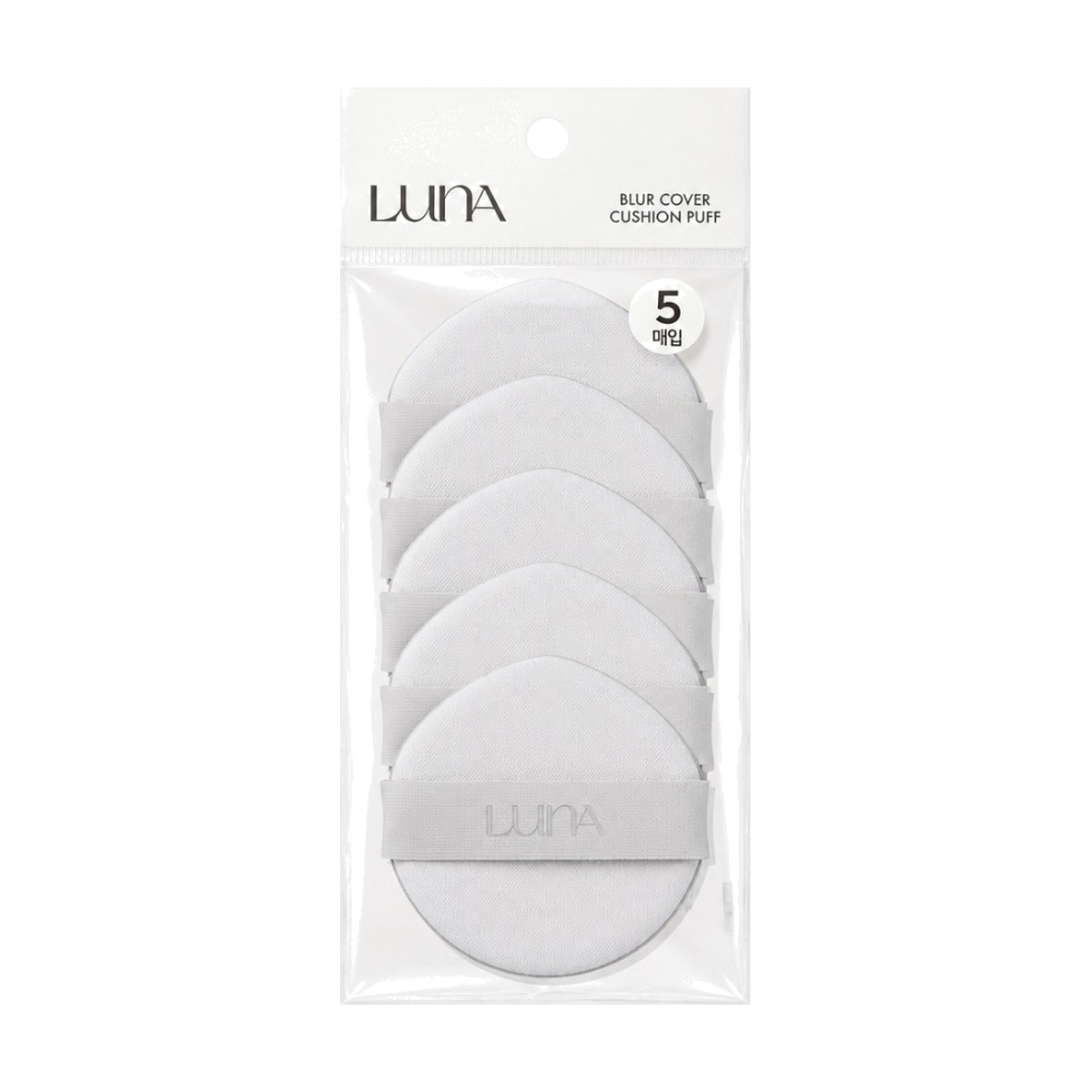 LUNA Blur Cover Cushion Puff 5 pcs pack